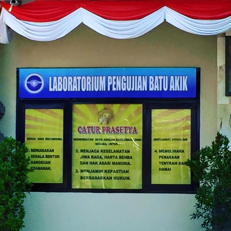 Lab on site di Kapolres Gianyar, Kota Gianyar, Bali Tahun 2015